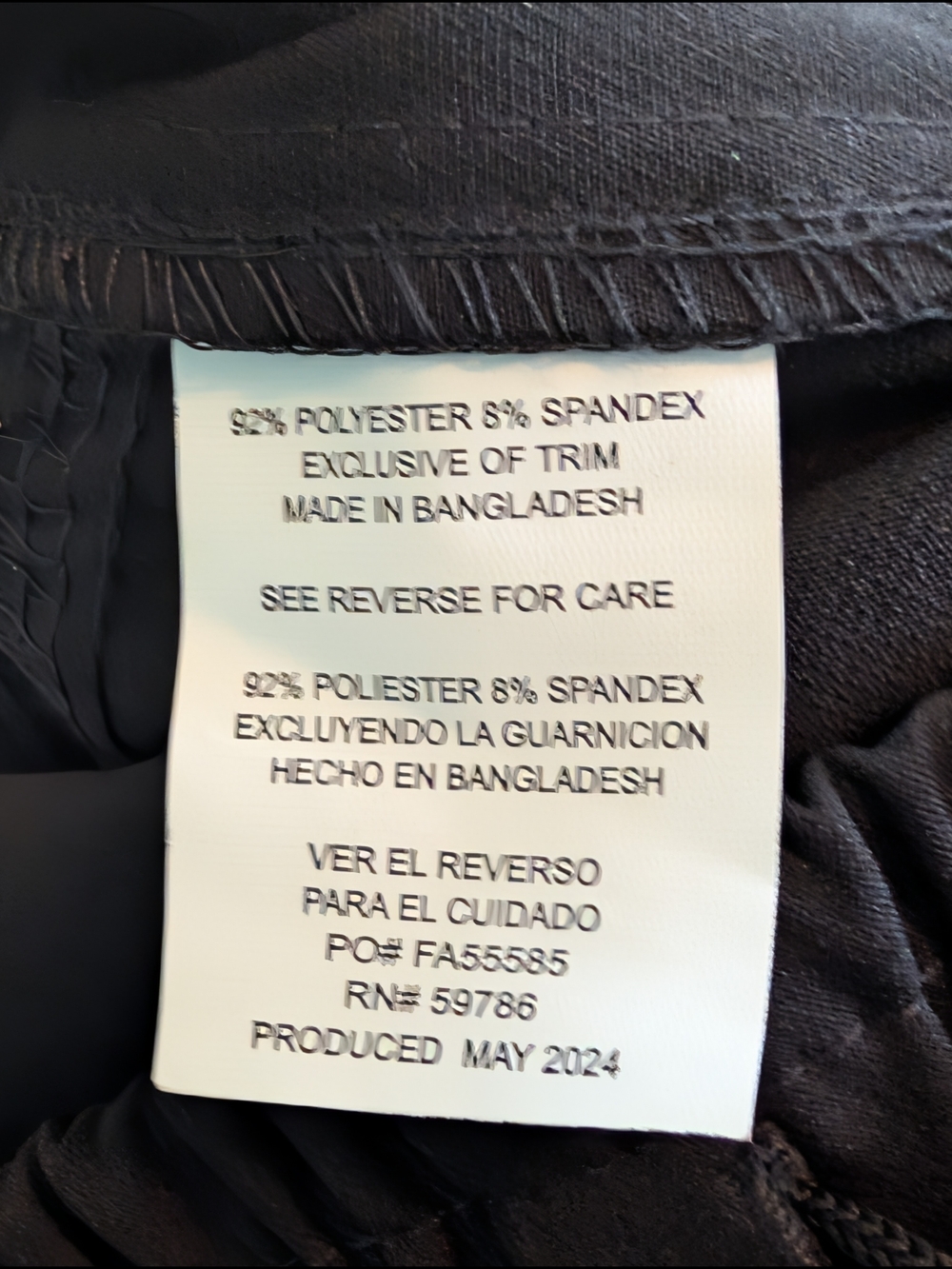 LEG3ND Men's Black Comfort Fit Drawstring Jogger Pants, Large - Picture 15 of 16